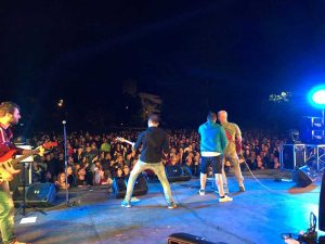 Viterbo per Amatrice - Il pubblico e il palco
