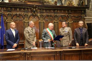 Cittadinanza onoraria al 3° Reos “Aldebaran”