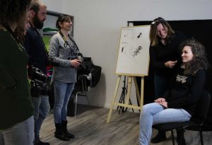 Viterbo - Associazione Click - Una lezione in studio