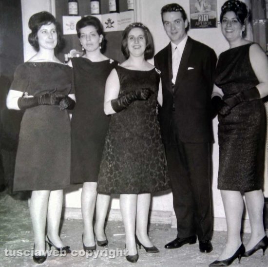 Veglione al teatro dell'Unione nel 1962 