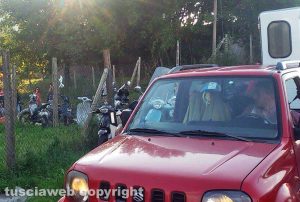 Soriano nel Cimino - Traffico in tilt sulla strada provinciale Sant'Eutizio
