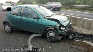 L'incidente sulla Superstrada