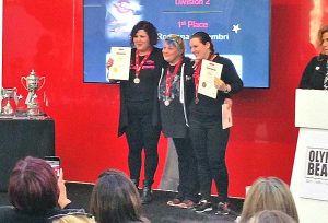 Nailympia Londra 2016 - La premiazione di Rosanna Settembri