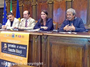 Viterbo - La conferenza di presentazione del premio Fausto Ricci