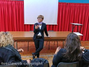 La dirigente scolastica Marina Marini