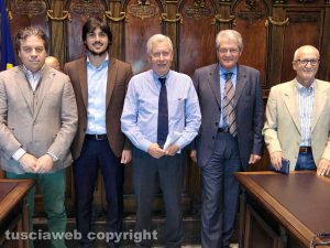 Ermanno Nicolai, Emanuele Maggi, Leonardo Michelini, Angelo Ghinassi e Francesco Coppari