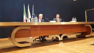 Viterbo - Il vicepresidente della Corte costituzionale Aldo Carosi all'Università della Tuscia
