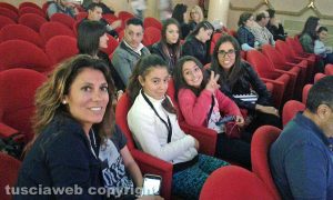 Fiuggi - Rachele Cesaretti e Gloria Ercoli al Cantagiro