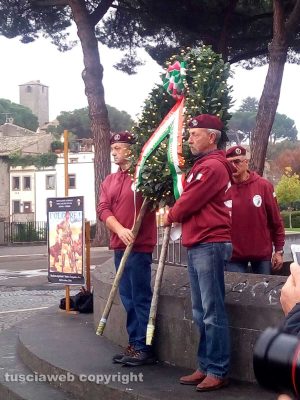 Viterbo - 50esimo anniversario del monumento dei paracadutisti