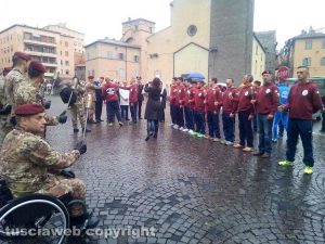 Viterbo - 50esimo anniversario del monumento dei paracadutisti