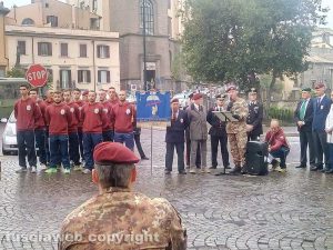 Viterbo - 50esimo anniversario del monumento dei paracadutisti
