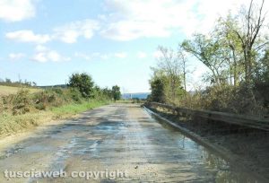Acquapendente - Le condizioni della Cassia - Sr2 km 141 in direzione Siena