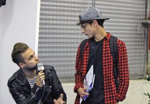 Alessio Bernabei al Salone dello studente a Roma