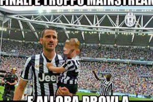 Sport - Calcio - L'immagine che deride il figlio di Bonucci