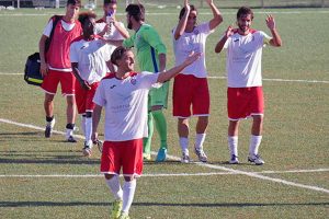Sport - Calcio - Monterosi - L'esultanza dei biancorossi