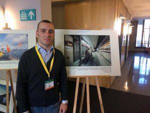Carlo Deviti con la foto vincitrice