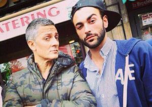 La foto di Fiorello su Twitter con Marco Mengoni