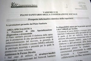 La presentazione di Cooperazione salute