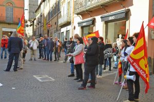Viterbo - Lo sciopero Usb