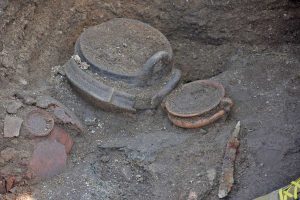 Vulci - Ritrovata tomba dell'VIII secolo