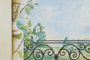 Viterbo - Un'opera della mostra “Natura idealizzata”