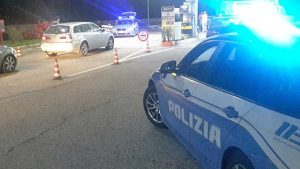 Nepi - Posto di blocco sulla Cassia