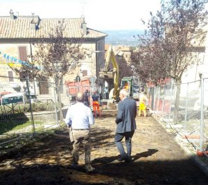 San Martino al Cimino - I lavori