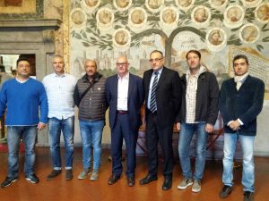Tarquinia - Mauro Mazzola incontra alcuni rappresentanti del Sap