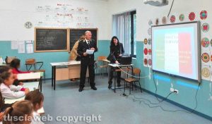 Gli agenti della polizia locale a lezioneGli agenti della polizia locale a lezione