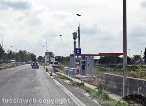 L'autovelox sulla Cassia bis alle Rughe