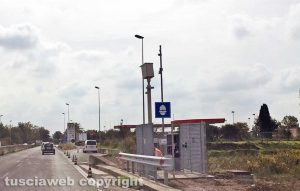 L'autovelox sulla Cassia bis alle Rughe