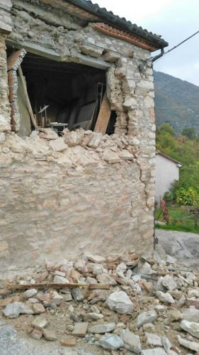 Terremoto - Arnano di Camerino