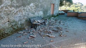 Terremoto - Crolli a Orte
