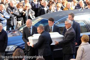 Orte - Il funerale del piccolo Diego Romagnoli