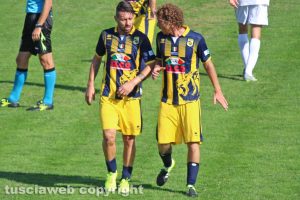 Sport - Calcio - Viterbese - Matias Cuffa e Francesco Marano