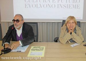 Viterbo - Paolo Pelliccia e Lidia Ravera