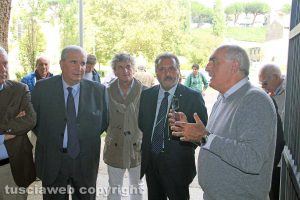 Viterbo - L'ascensore verso il duomo - L'inaugurazione