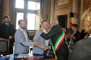 Viterbo - Primo matrimonio gay - Maurizio Rumori e Massimiliano di Giampietro hanno detto sì