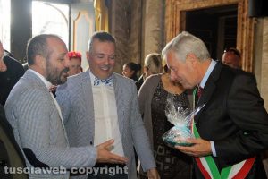 Viterbo - Primo matrimonio gay - Maurizio Rumori e Massimiliano di Giampietro hanno detto sì