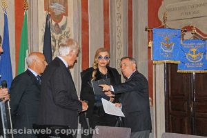 Milly Carlucci alla presentazione del calendario Anae