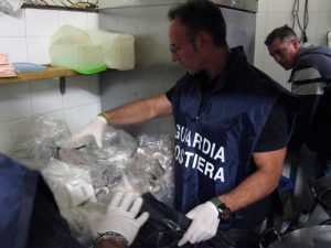I sequestri della Guardia Costiera