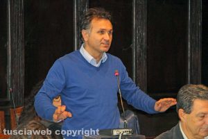 Viterbo - Consiglio comunale - Gianmaria Santucci