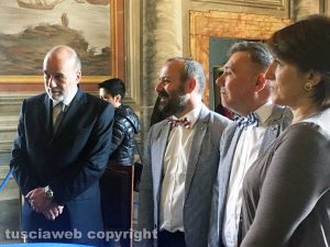 Viterbo - Primo matrimonio gay - Maurizio Rumori e Massimiliano di Giampietro hanno detto sì