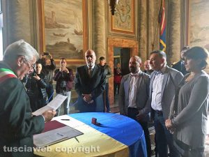 Viterbo - Primo matrimonio gay - Maurizio Rumori e Massimiliano di Giampietro hanno detto sì