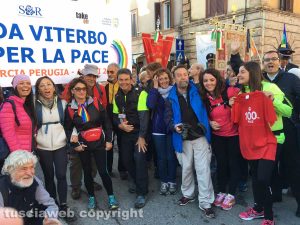 Viterbesi alla marcia della pace 