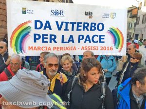 Viterbesi alla marcia della pace