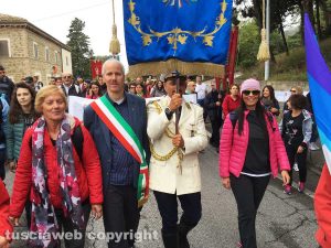 Viterbesi alla marcia della pace - Il consigliere Paolo Moricoli