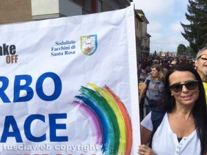 Viterbesi alla marcia della pace 