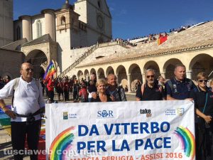 Viterbesi alla marcia della pace