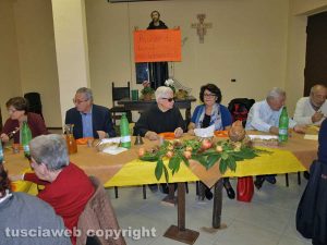 Il pranzo di beneficenza per i terremotati 